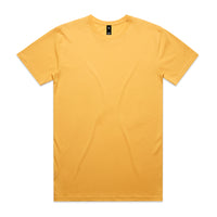 yellow t-shirt on a white background