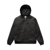 AS Colour Canvas Bomber Hood Jacket 5532 Outerwear decorated merch nz