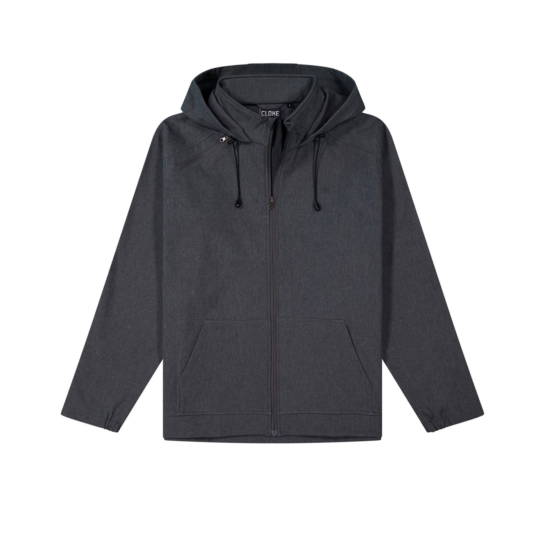 Cloke Tutoko Softshell Hoodie AHS Outerwear decorated merch nz
