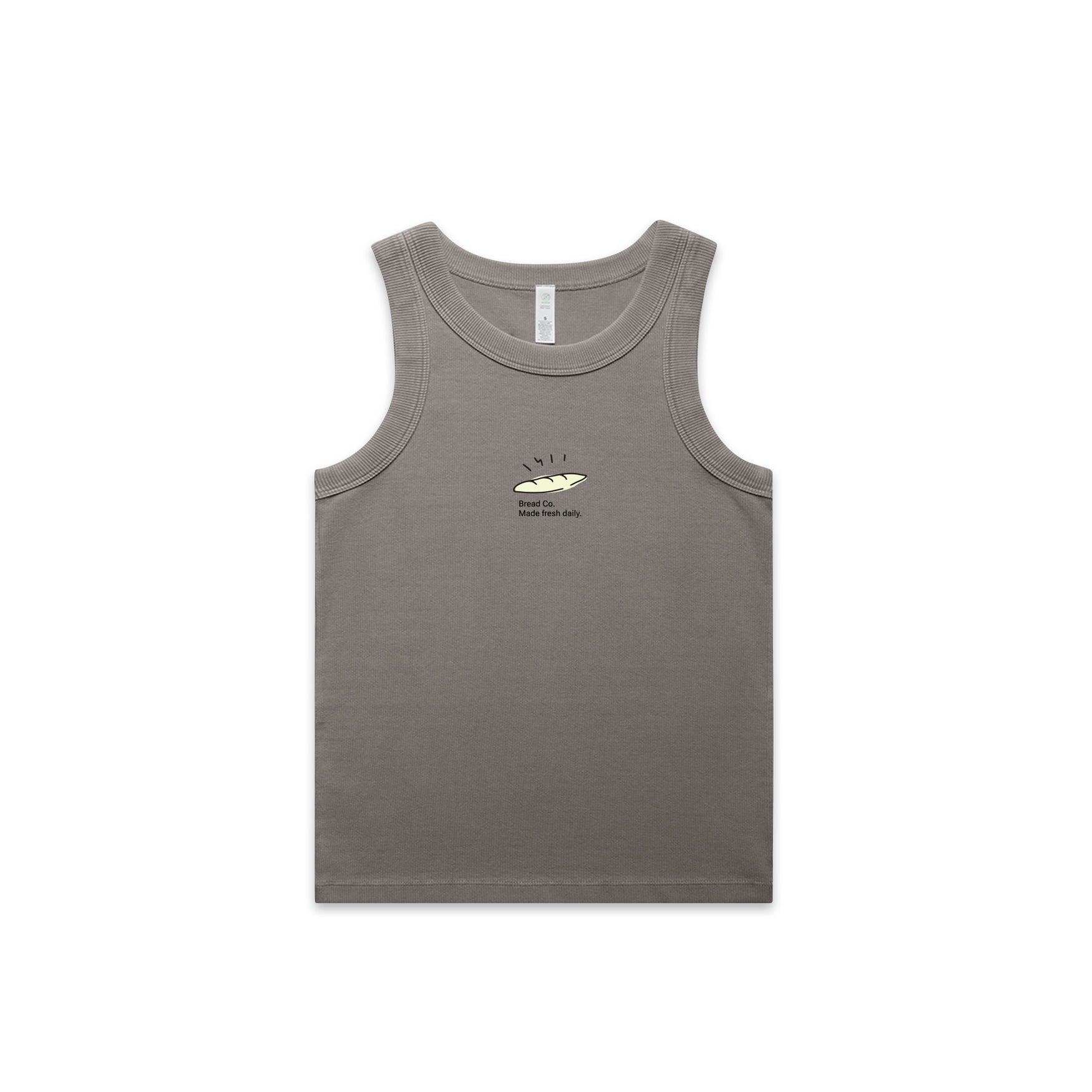 AS Colour Wo's Faded Organic Rib Tank 4034 Singlet custom merch nz