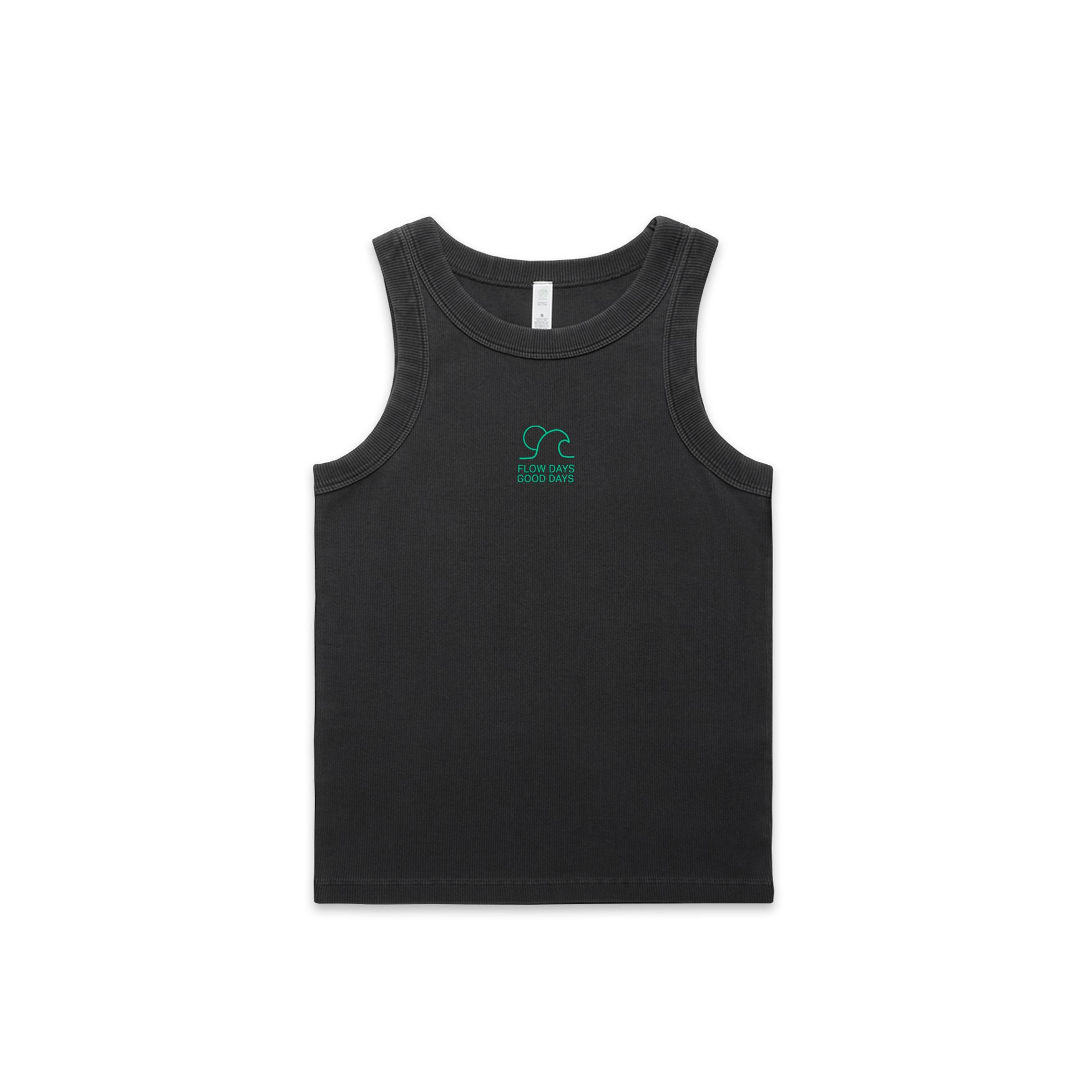 AS Colour Wo's Faded Organic Rib Tank 4034 Singlet custom products nz