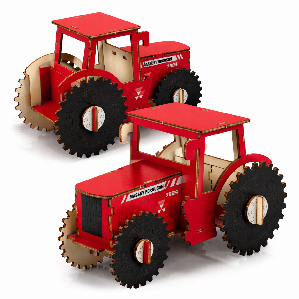 Trends BRANDCRAFT Tractor Wooden Model 124026 Accessories custom merch nz