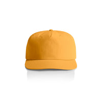 orange cap on white background