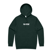 Custom green hoodie on a white background