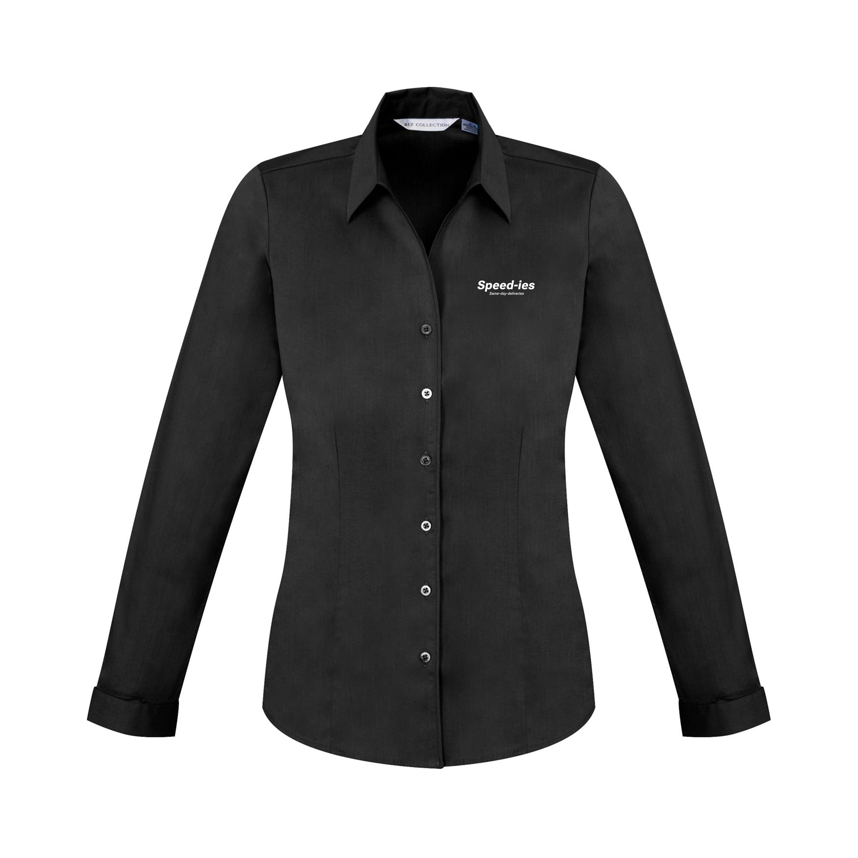 Biz Collection Womens Monaco Long Sleeve Shirt S770LL Shirt custom merch nz