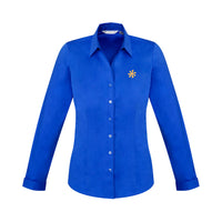 Biz Collection Womens Monaco Long Sleeve Shirt S770LL Shirt custom products nz
