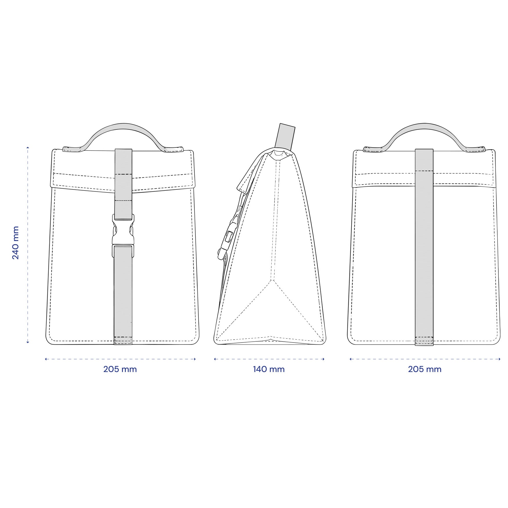 Made to order Cotton Lunch Bag MTOLBC Bag custom merchandise nz