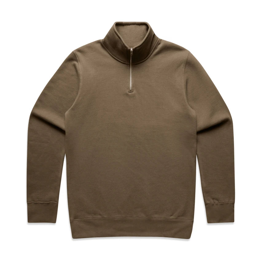 AS Colour Stencil Half Zip Crew 5125 Sweatshirt custom products nz
