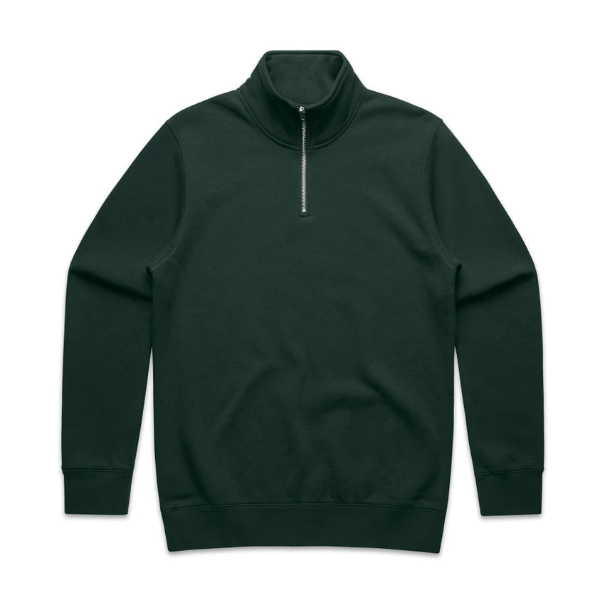 AS Colour Stencil Half Zip Crew 5125 Sweatshirt decorated merch nz