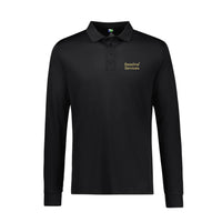 Biz Collection Mens Action Long Sleeve Polo P206ML Shirt custom merch nz