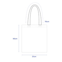 Made to order Newtown Tote Bag 12oz Colour (no gusset) MTONT12C Bag custom merchandise nz
