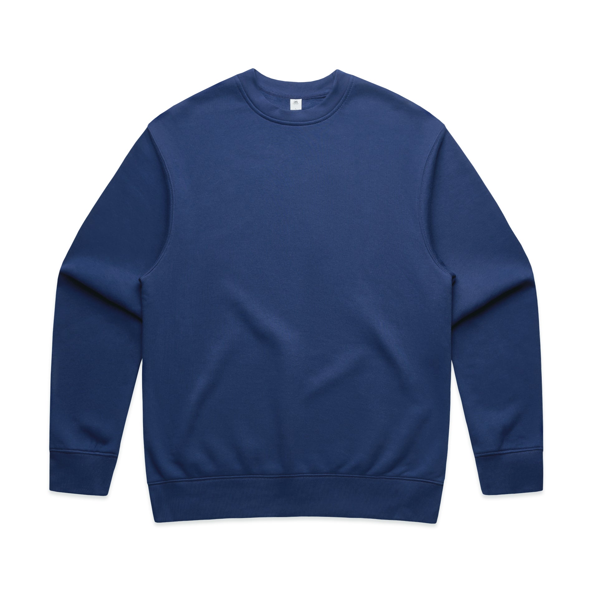Blue sweatshirt on a white background