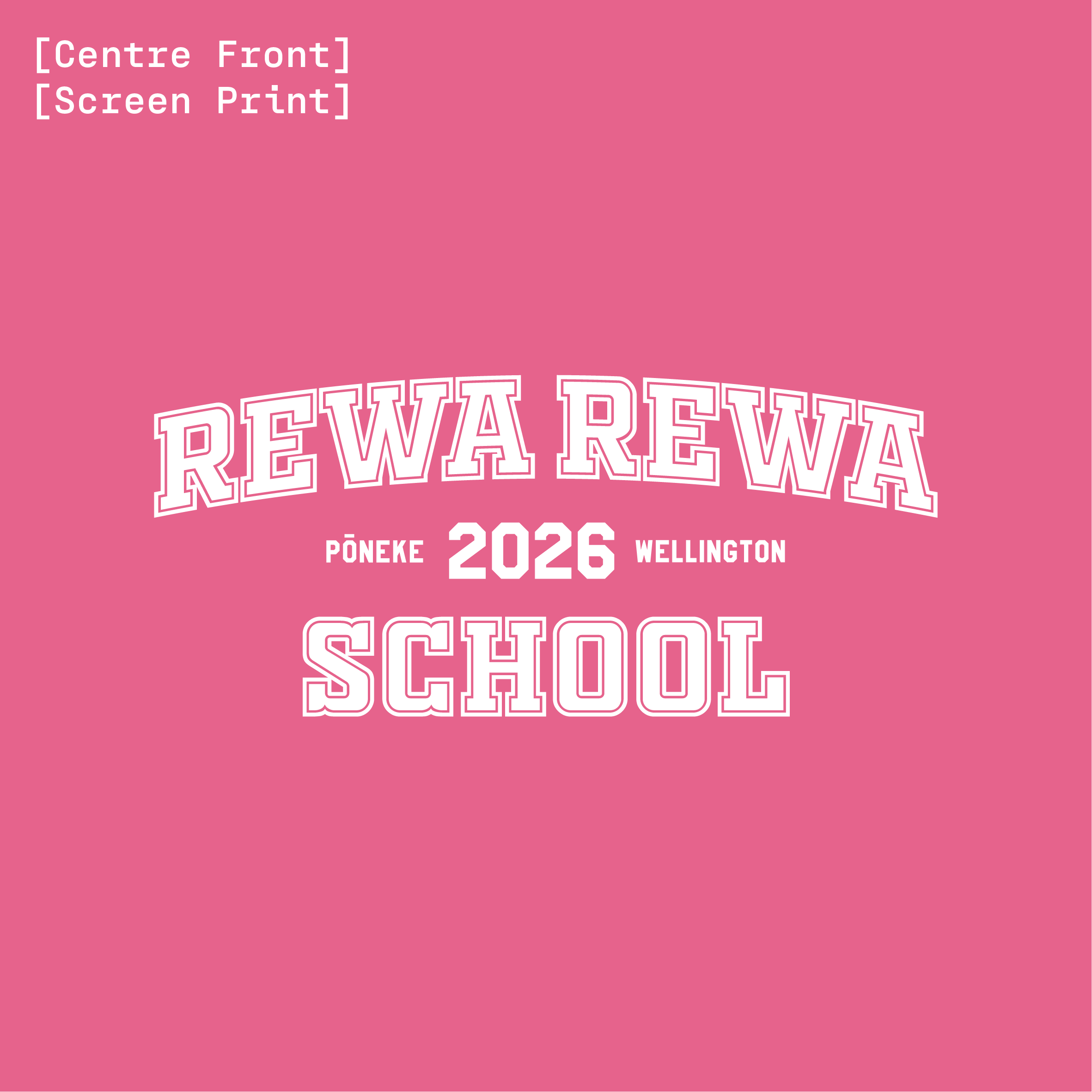 Wo's Cotton Hoodie | Rewa Rewa School - Custom Clothing | T Shirt Printing | Embroidery | Screen Printing | Print Room NZ