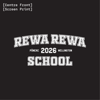 Rewa Rewa School Unisex T-shirt - Pre-order - Custom Clothing | T Shirt Printing | Embroidery | Screen Printing | Print Room NZ