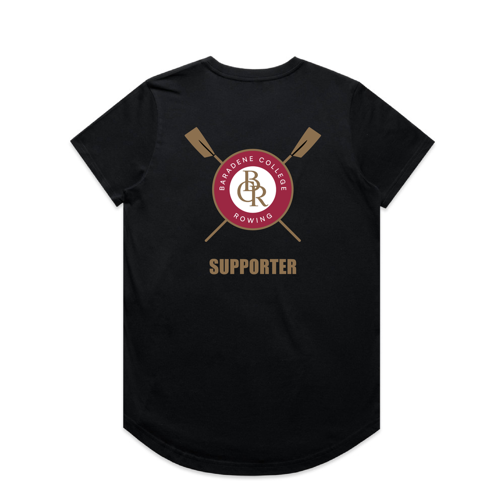 Baradene College | Pre Order Curve Women's Tee - Custom Clothing | T Shirt Printing | Embroidery | Screen Printing | Print Room NZ