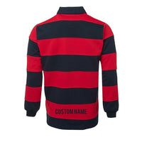 Rugby Jersey - JB"s Wear Unisex Stripe Rugby Jersey - Leavers Gear NZ 2021