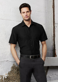 Shirt - BizCollection S312MS Mens Preston Short Sleeve Shirt