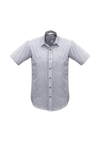 Shirt - BizCollection S622MS Mens Trend Short Sleeve Shirt