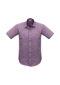 Shirt - BizCollection S622MS Mens Trend Short Sleeve Shirt
