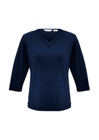 Top - BizCollection K819LT Ladies Lana 3/4 Sleeve Top